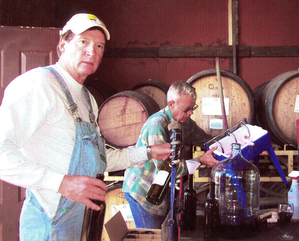 Freed Estate Winery bottling