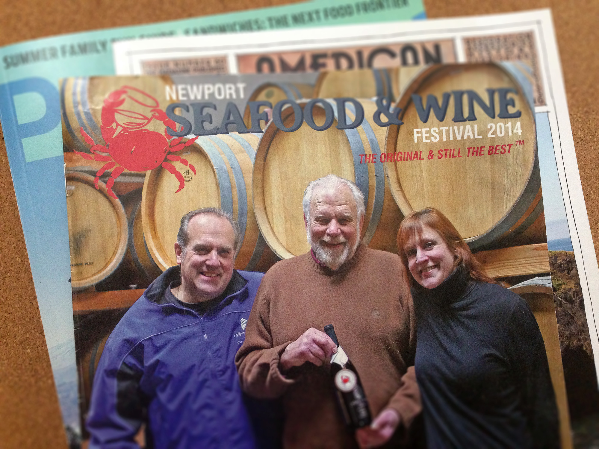 best of show newport seafood wine program cover